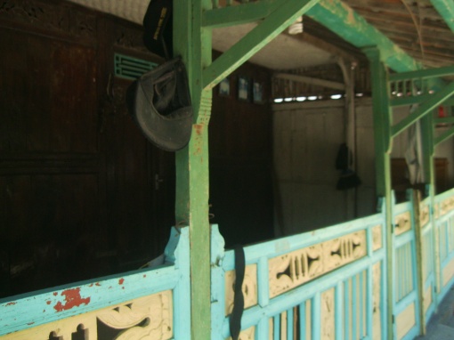 Fanciful yet simple design of traditional Madurese house in Bangkalan, Madura