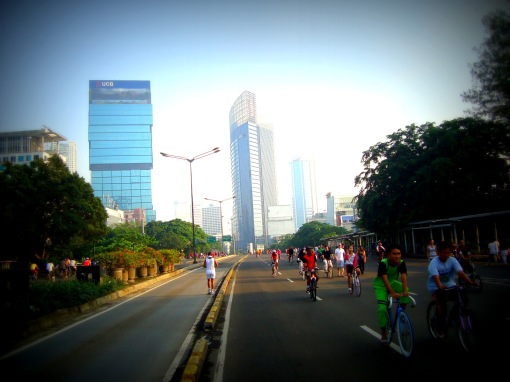 Photo of Car Free Day in Jakarta from Sudutpandangedward33 blog at blogspot 